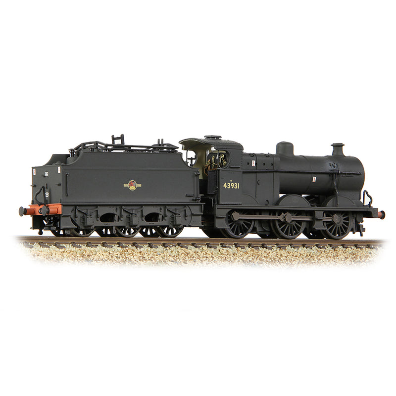 Graham Farish 372-065 MR 3835 (4F) Class 43931 BR Black Late Crest Weathered DCC Ready N Gauge