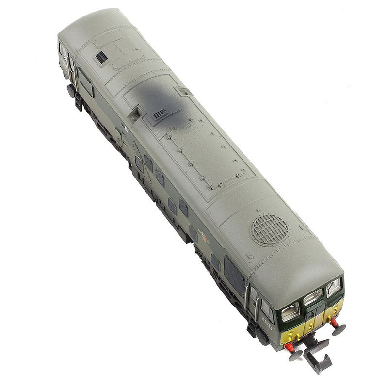 Graham Farish 372-979A Class 24/0 D5053 BR Two-Tone Green (Small Yellow Panels) (Weathered) DCC Ready N Gauge
