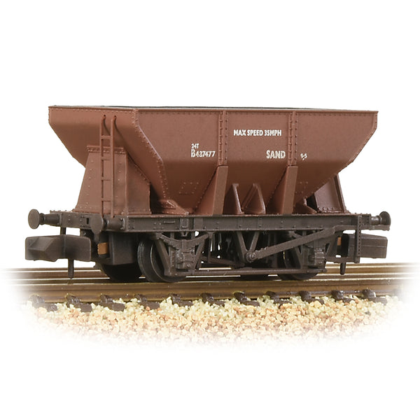 Graham Farish 373-216A 24 Ton Iron Ore Hopper BR Bauxite (Early) (Weathered) N Gauge