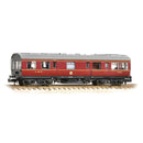 Graham Farish 374-875 Inspection Saloon LMS Lined Crimson Lake N Gauge