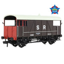 Bachmann 38-916 SE & CR 'Dancehall' Brake Van SR Brown OO Gauge
