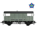 Bachmann 38-917 SE & CR 'Dancehall' Brake Van BR Grey OO Gauge