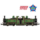 Bachmann Narrow Gauge 391-100SF Ffestiniog Railway Double Fairlie 'Merddin Emrys' Ffestiniog Railway Lined Green Sound Fitted OO9 Gauge