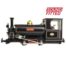 Bachmann Narrow Gauge 391-125SF Mainline Hunslet 0-4-0ST 'Blanche' Penrhyn Quarry Railway Lined Black (Early) Sound Fitted OO9 Gauge