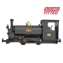 Bachmann Narrow Gauge 391-127SF  Mainline Hunslet 0-4-0ST "Linda" Penrhyn Quarry Railway Lined Black DCC Sound Fitted OO9 Gauge