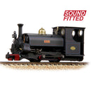 Bachmann Narrow Gauge 391-127SF  Mainline Hunslet 0-4-0ST "Linda" Penrhyn Quarry Railway Lined Black DCC Sound Fitted OO9 Gauge