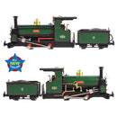 Bachmann Narrow Gauge 391-130 Mainline Hunslet 0-4-0STT "Linda" Festiniog Railway Green OO9-gauge