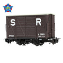 Bachmann Narrow Gauge 393-126 RNAD Box Van SR Brown OO9 Gauge