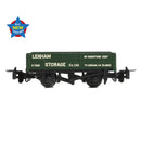Bachmann Narrow Gauge 393-153 RNAD Rebuilt Open Wagon 'Lenham Storage' Green OO9 Gauge