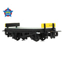 Bachmann Narrow Gauge 393-177 RNAD Flat Wagon RNAD Black And Yellow Buffer Beam OO9 Gauge