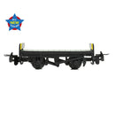 Bachmann Narrow Gauge 393-177 RNAD Flat Wagon RNAD Black And Yellow Buffer Beam OO9 Gauge