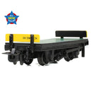 Bachmann Narrow Gauge 393-177 RNAD Flat Wagon RNAD Black And Yellow Buffer Beam OO9 Gauge