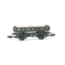 EFE Rail E87513 Mermaid 14 Ton Side Tipping Ballast Wagon DB989571 BR Olive Green N Gauge