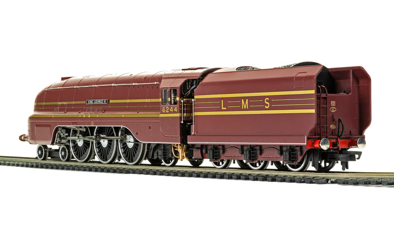 Hornby R3639 LMS Stream Lined Princess Coronation Class 'King George VI' No.6244 OO Gauge DCC Ready